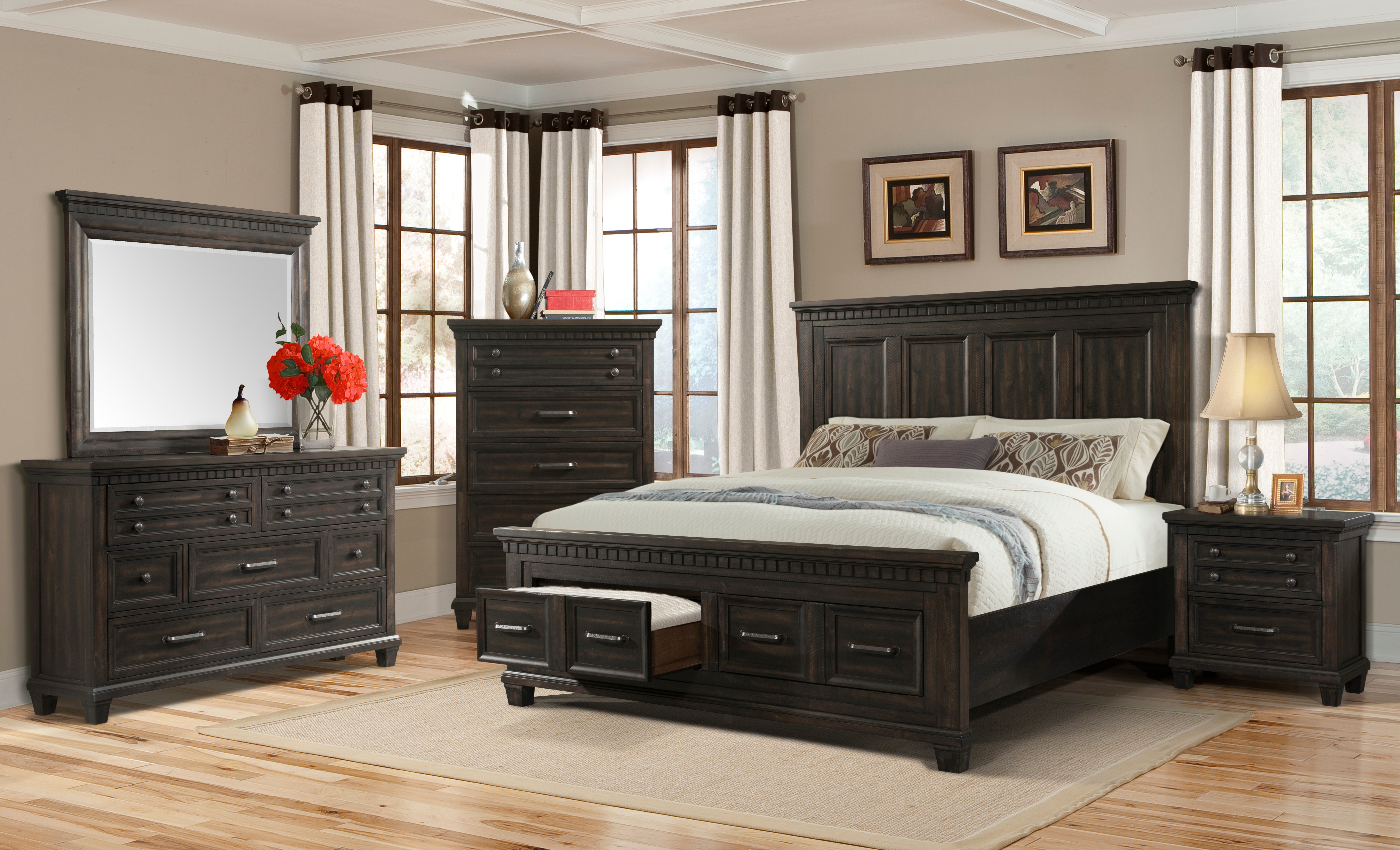 Elements International Bedroom McCoy Bedroom - Elements